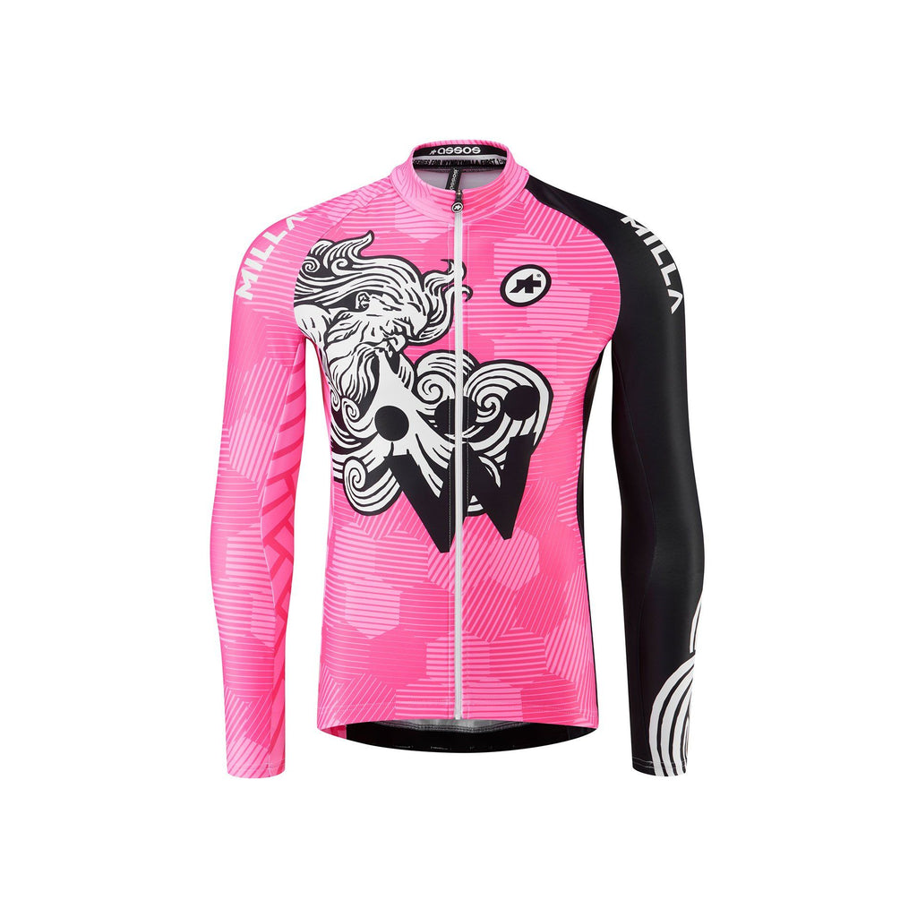 WyndyMilla ASSOS Original Pink Long Sleeve Jersey