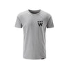 Enjoy Life Skull Hand Dyed T-Shirt - Grey