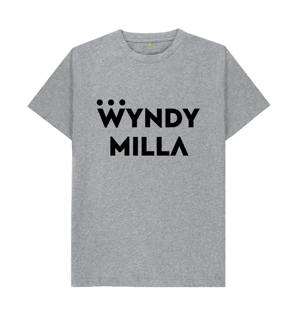 Athletic Grey WyndyMilla 'Stacked' T-shirt