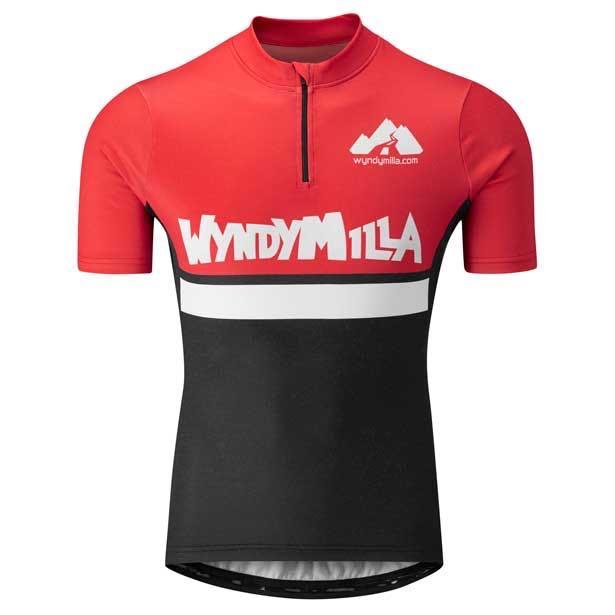 Wool Blend Jersey Skimmed Red