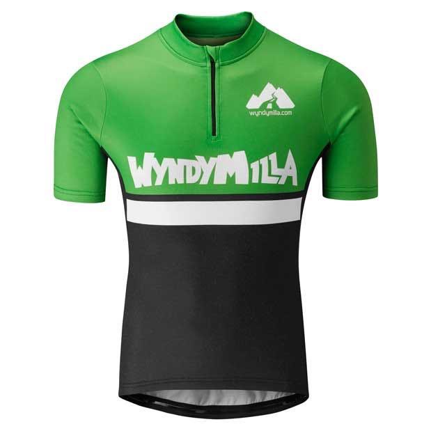 Wool Blend Jersey Semi Skimmed Green